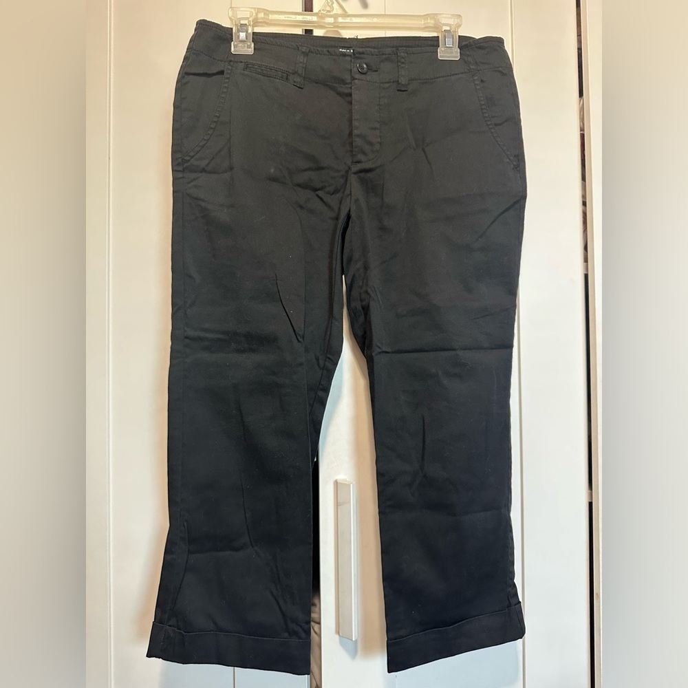 Polo Ralph Lauren Women's Black Cotton Pants